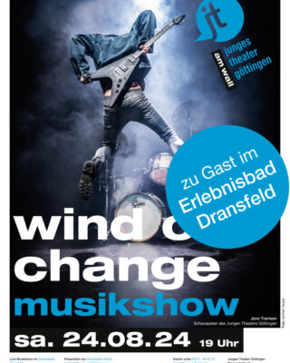 Wind of Change: OpenAirMusikshow gastiert im Erlebnisbad Dransfeld